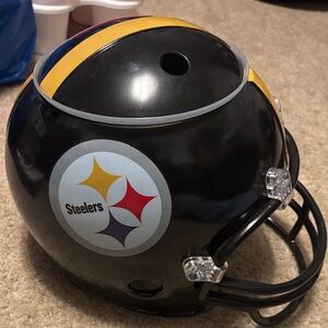 Pittsburgh Steelers Black Helmet for Chip/Storage